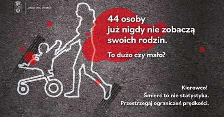 Warszawa. 44 ofiary wypadków drogowych. Stolica z nową kampanią dla kierowców