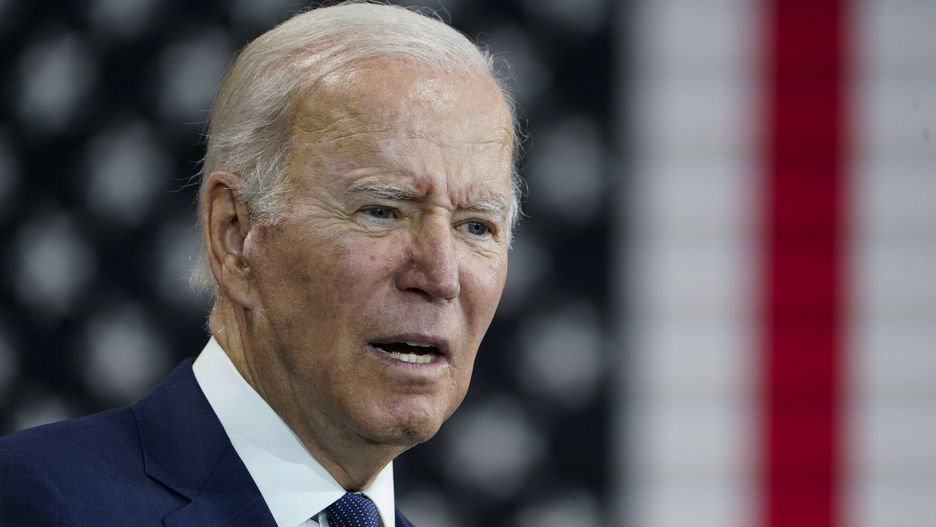 Temporary
President Joe Biden speaks at the Volvo Group Powertrain Operations in Hagerstown, Md., Friday, Oct. 7, 2022. (AP Photo/Manuel Balce Ceneta)
Manuel Balce Ceneta