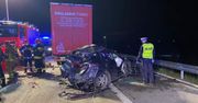 Wypadek na A1. Zderzenie trzech aut. Nie żyje 50-latek