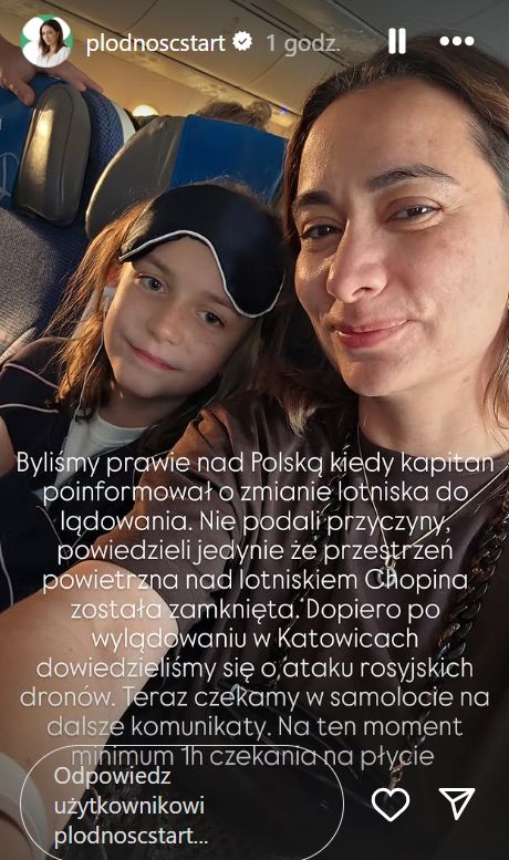Lot Narine Szostak z Tokio został przekierowany do Katowic.