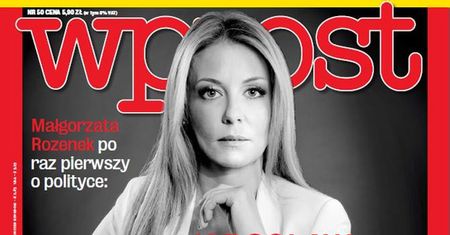 Rozenek na okładce "Wprost"! (FOTO)
