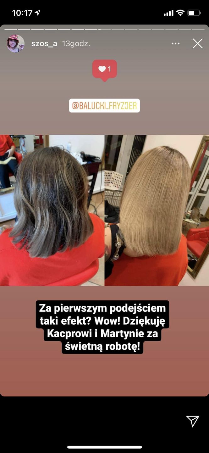 Agata Szostek blondynką