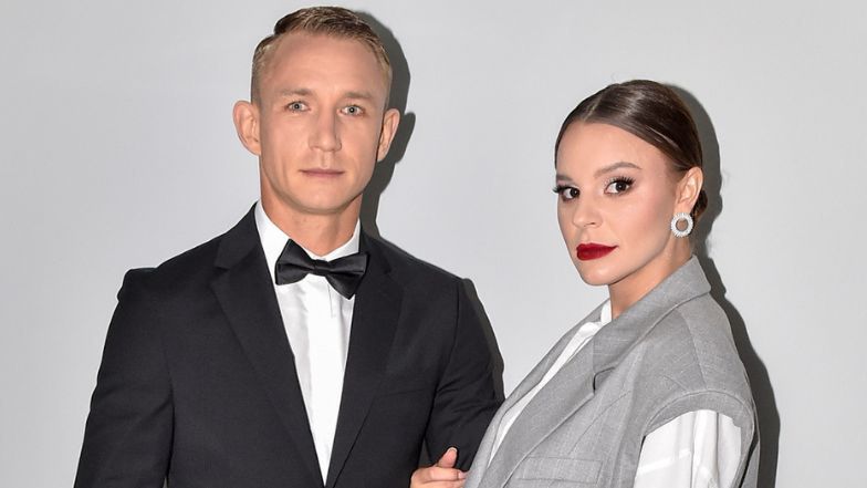 Jakub z ukochaną Pauliną 