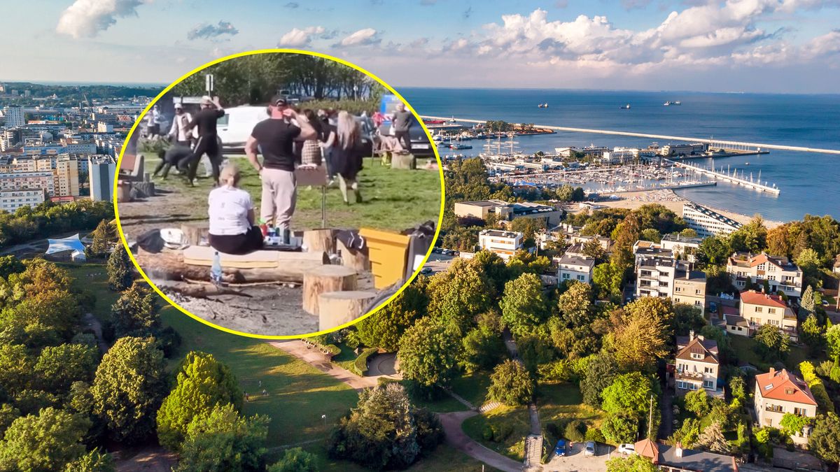 Do incydentu doszło na Polance Redłowskiej w Gdyni 