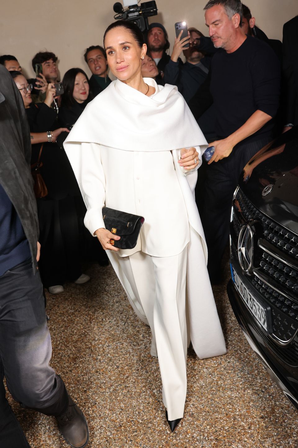 Meghan Markle na Paris Fashion Week