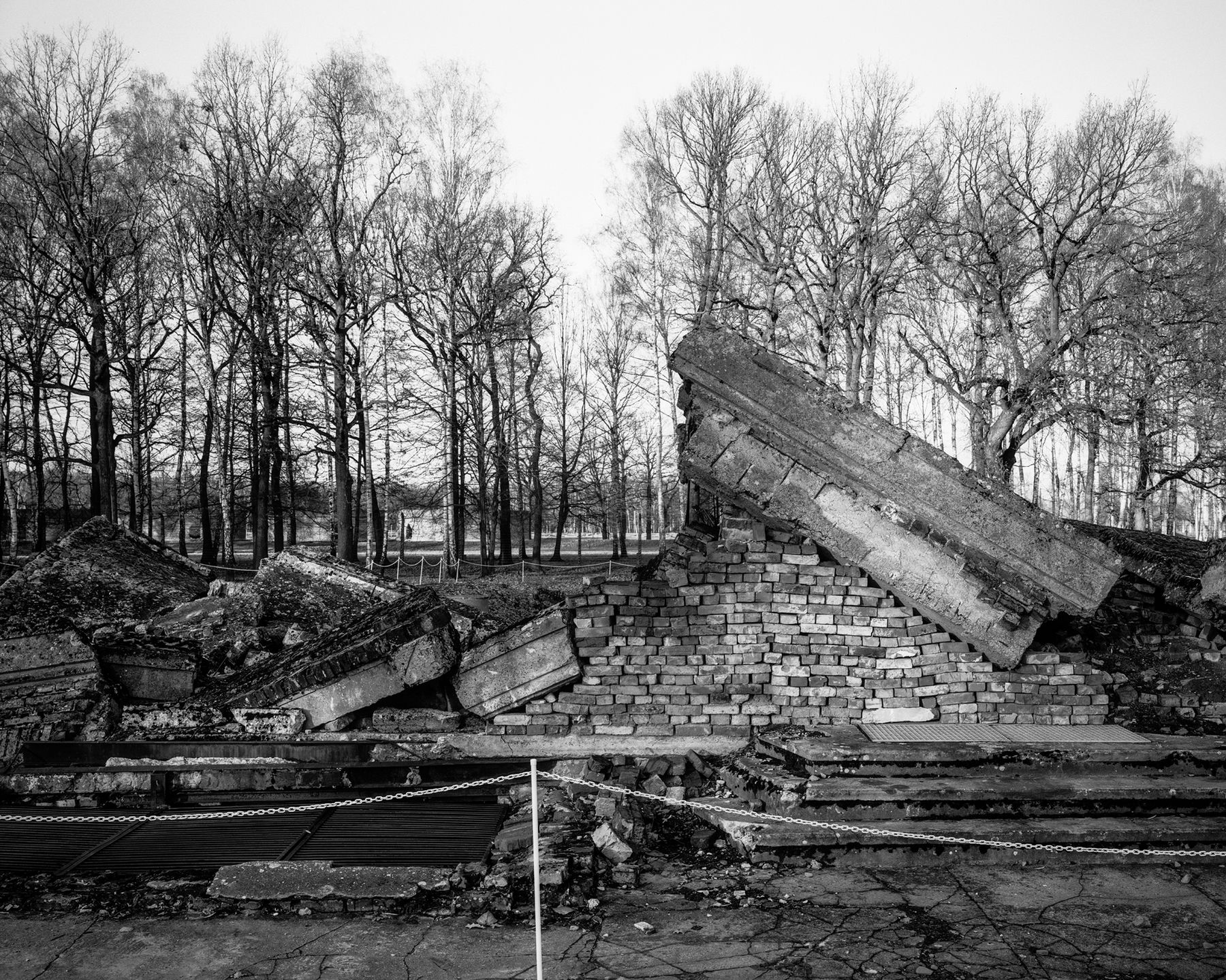 Architektura obozu śmierci w obiektywie Tomasza Lewandowskiego 9