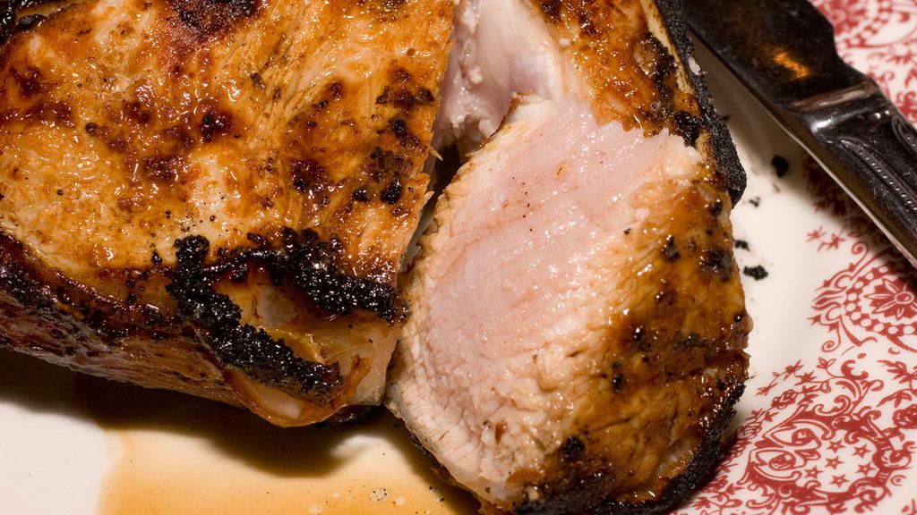 Grillowany kotlet z combra cielęcego (samo mięso)