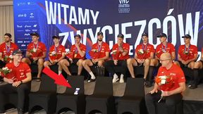 Powitanie siatkarzy bez Grbicia. Zabawne, co wymyślili
