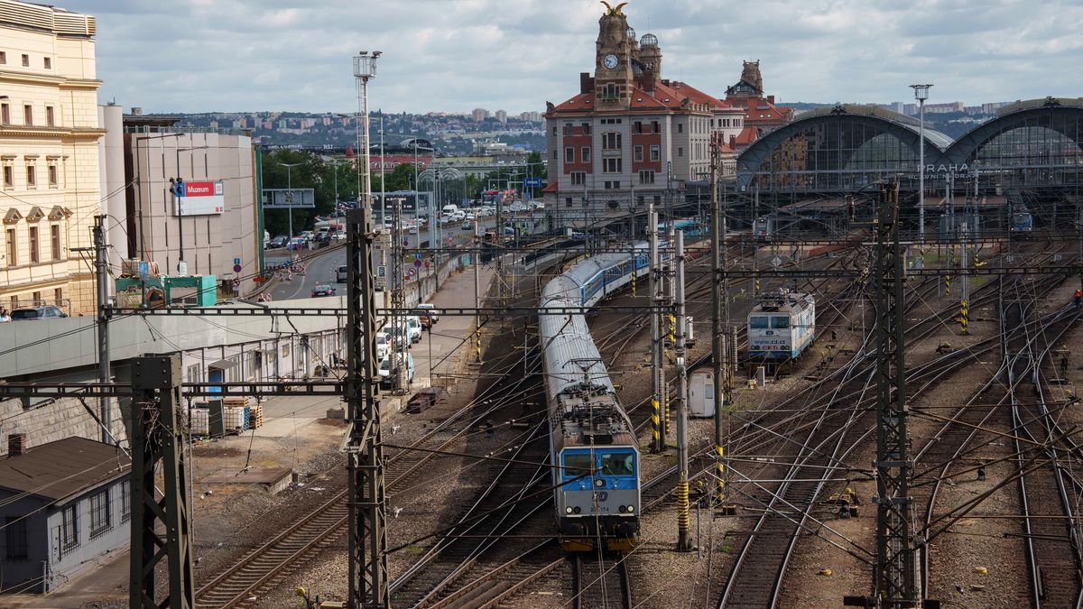 Czech Economy Ahead of Central Bank Rates
A train departs the Prague Hlavni Nadrazi station in Prague, Czech Republic, on Friday, June 27, 2025. The Czech central bank will be "very strict" in its monetary policy to prevent a resurgence of inflation, according to Governor Ales Michl. Photographer: Milan Jaros/Bloomberg via Getty Images
Bloomberg
e.u., eu, transportation and logistics, public transit, passenger trains, european, industries, euro members, trains, business news, emea, czech, mass transit