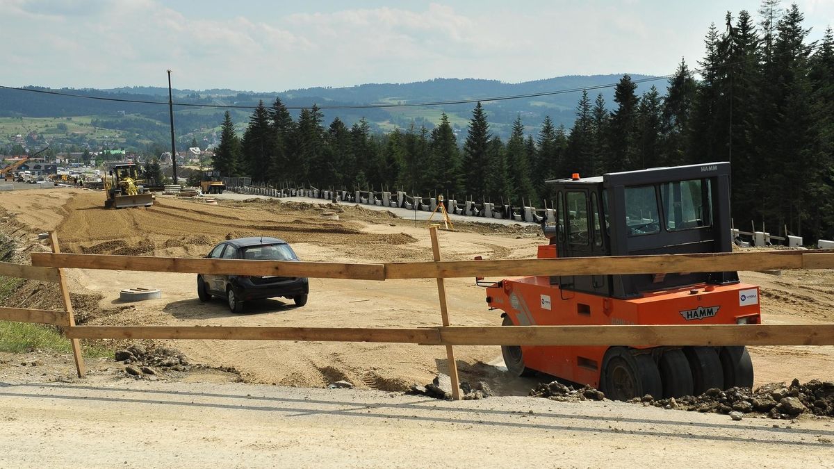 Astaldi realizuje m.in. inwestycję na trasie do Zakopanego