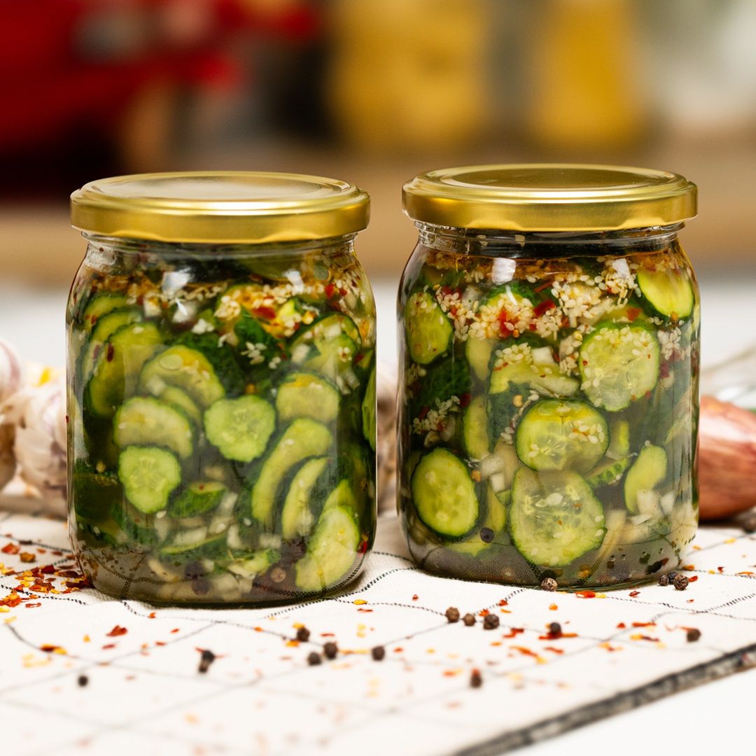 Cucumbers in Chinese brine