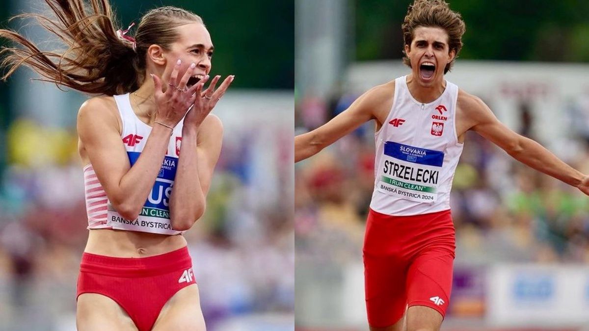 Instagram / European Athletics / Na zdjęciu: Anastazja Kuś i Stanisław Strzelecki