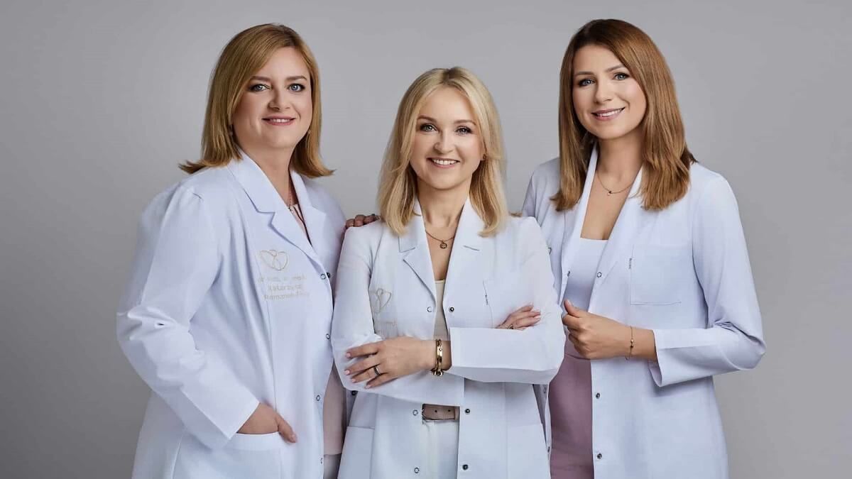 Zespół od lewej: dr n. med. Katarzyna Romanek-Piva, dr hab. n. med. Aneta Adamiak-Godlewska, dr hab. n. med. Katarzyna Skorupska