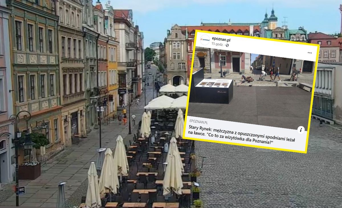 "Wizytówka Poznania". Gorszący widok na Starym Rynku