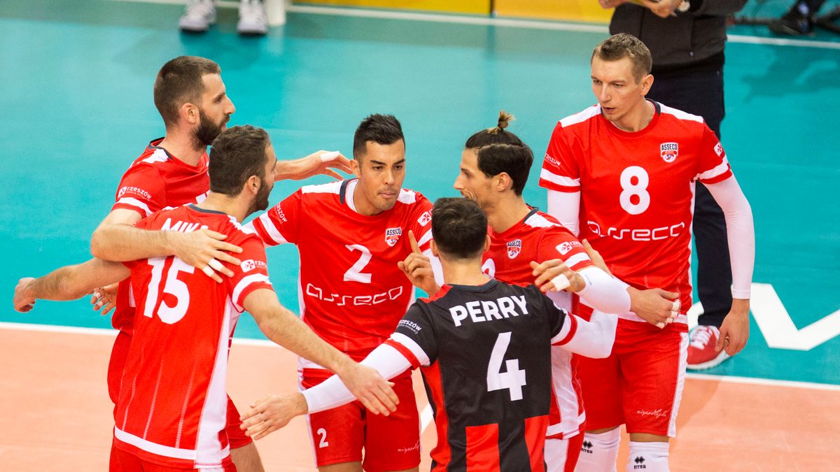 Materiały prasowe / FIVB / Na zdjęciu: siatkarze Asseco Resovii Rzeszów