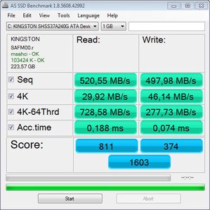 AS SSD Benchmark