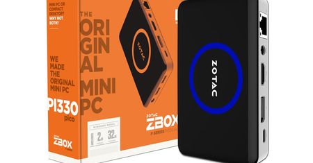 Zotac ZBOX I330 Pico: przyglądamy się minikomputerkowi do codziennych zastosowań