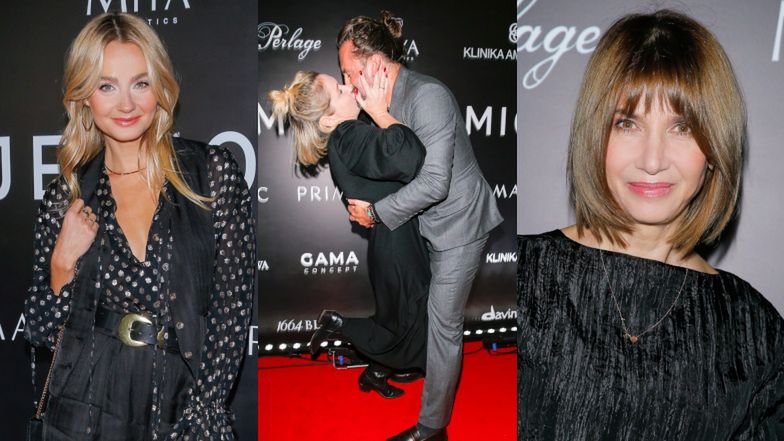 Celebrytki na pokazie Łukasza Jemioła