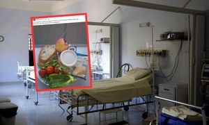 Pokazała śniadanie w szpitalu. Internauci zaskoczeni. "Na bogato"