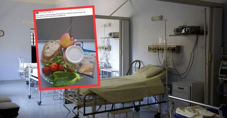Pokazała śniadanie w szpitalu. Internauci zaskoczeni. "Na bogato"