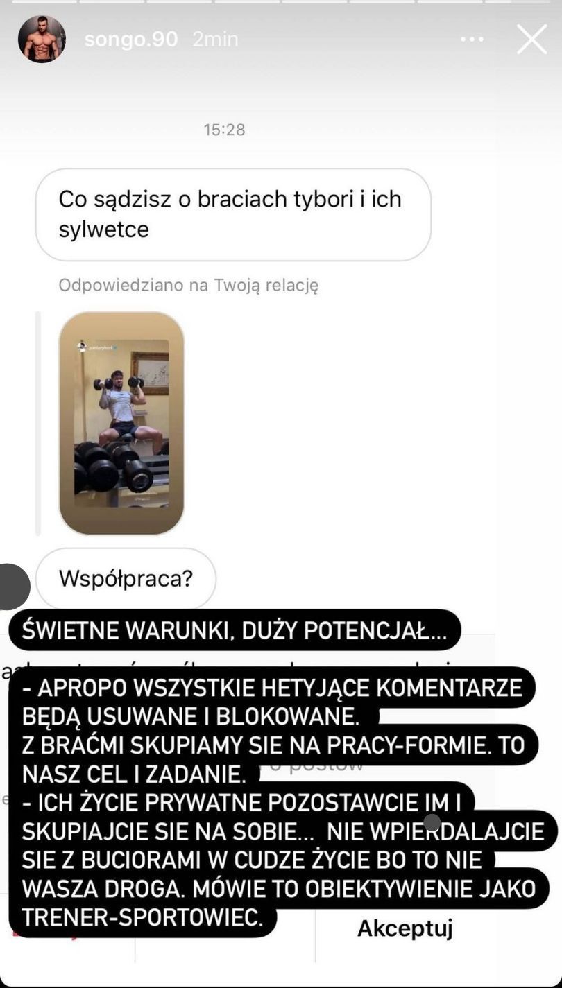 "Polski Songo" wspiera Pawła Tyburskiego