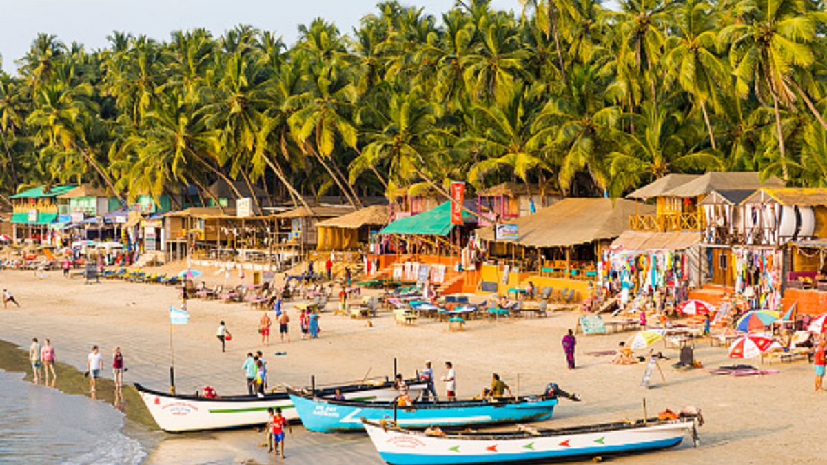 Plaża Boa w Indiach.
