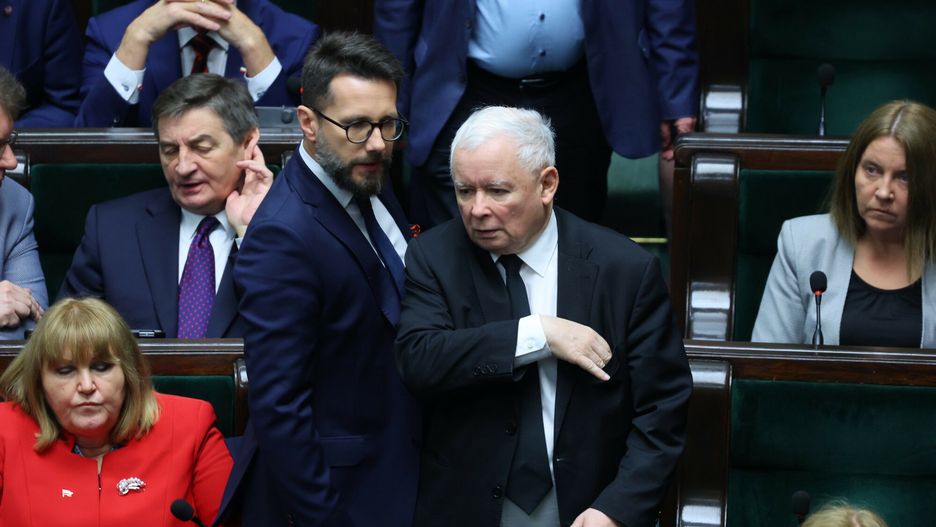 Prezes PiS Jarosław Kaczyński