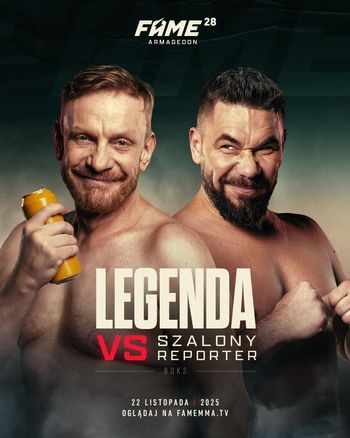 Bartosz Żukowski zawalczy w FAME MMA. Rywalem będzie "Szalony Reporter"