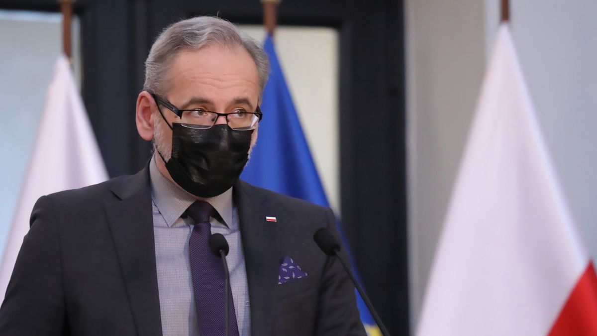 Na zdj. minister zdrowia Adam Niedzielski