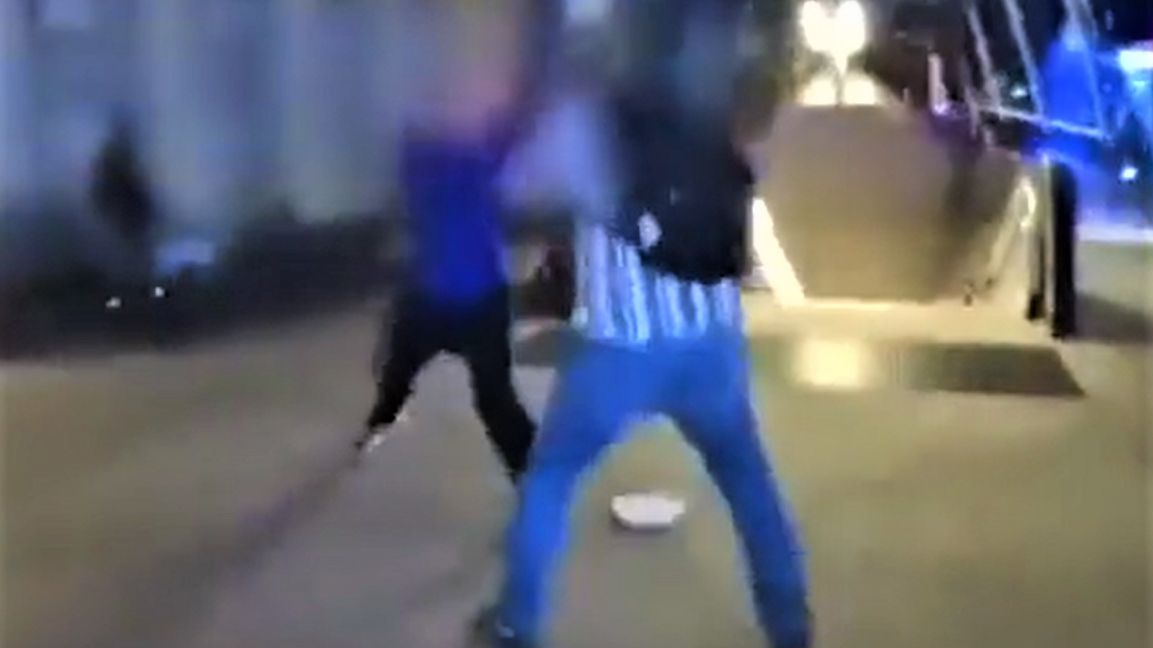 Pijany Uzbek atakował Polaków 