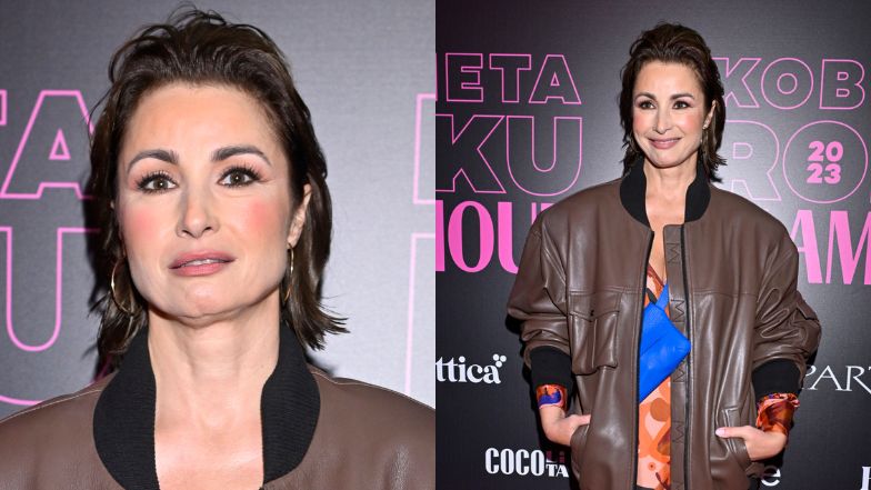 Joanna Brodzik na gali Kobieta Roku Glamour