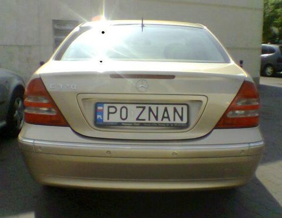 Najciekawsze tablice rejestracyjne z Polski [galeria] 24