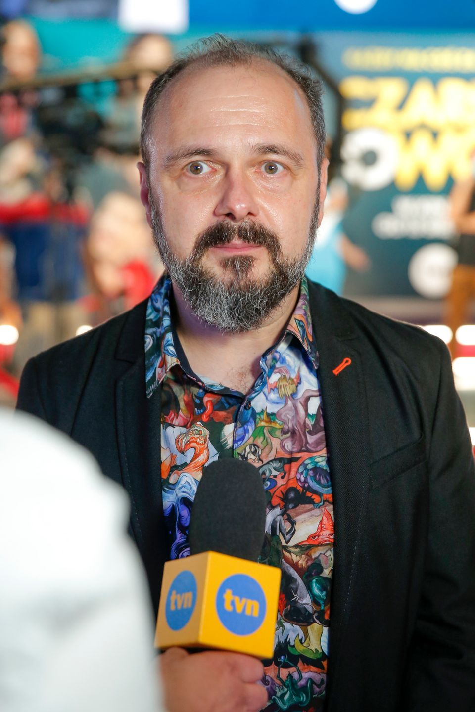 Arkadiusz Jakubik - gwiazdy na premierze filmu Czarna owca