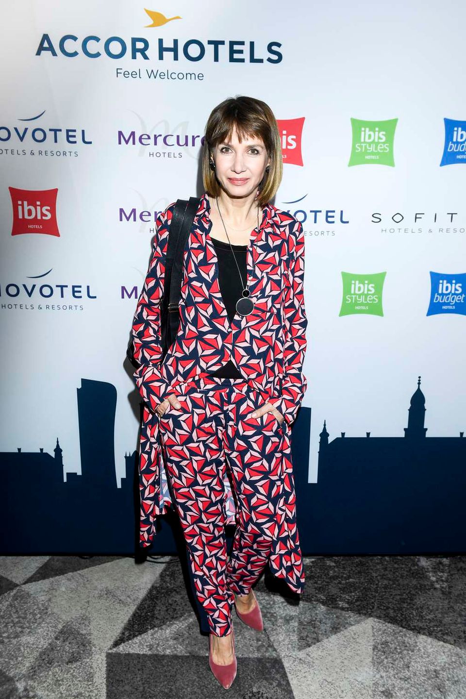 Grażyna Wolszczak – Karnawałowe przyjęcie AccorHotels w Novotel Warszawa Centrum