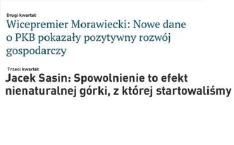Niższy wzrost PKB Polski. PiS się klasycznie zaplątał w tłumaczeniach [FELIETON]