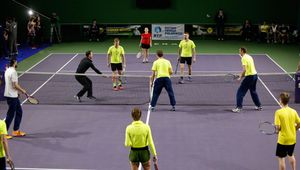 Siatkarze zagrali w tenisa dla podopiecznych Fundacji Herosi. Teraz chcą rewanżu