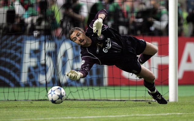 Jerzy Dudek w finale LM 2004/05 / fot. GettyImages
