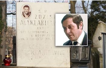 Tajemnica grobu Maklakiewicza. To on wykonał mu płytę