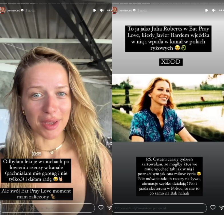Jessica Mercedes miała wypadek na skuterze