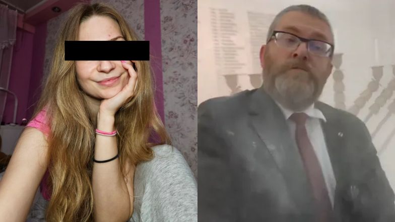 Tiktokerka oskarżona przez prokuraturę. W tle nazwisko Brauna