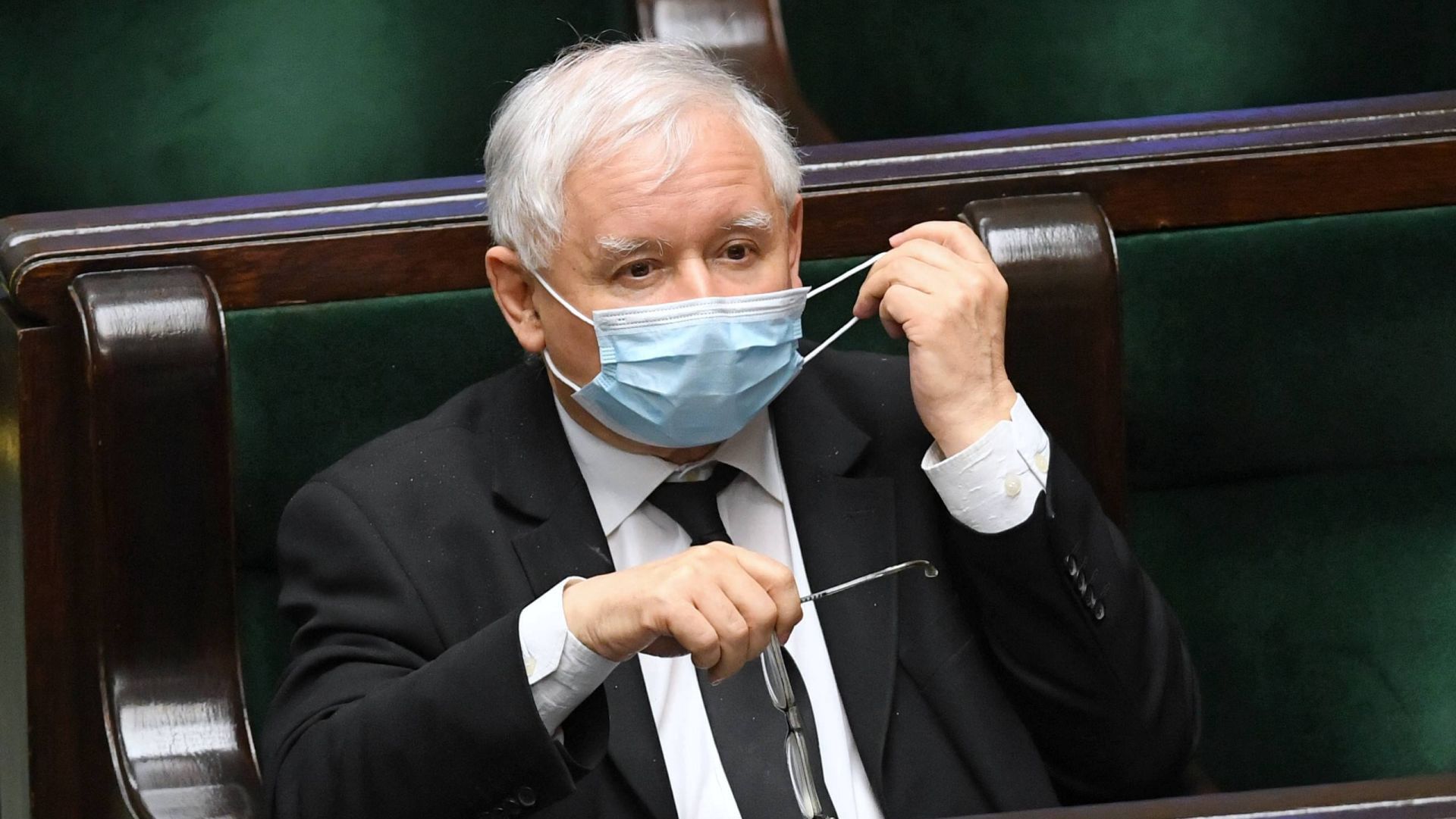 Prezes PiS, Jarosław Kaczyński / fot. Radek Pietruszka