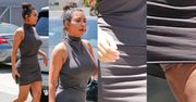 Wpadka Kim Kardashian: pokazała... wyszczuplające spodenki (FOTO)