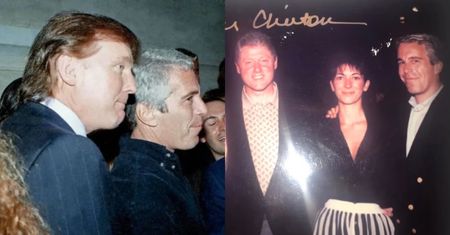 Bill Clinton, Woody Allen i Donald Trump w otoczeniu młodych kobiet. Wypłynęły NOWE ujęcia z rezydencji Jeffreya Epsteina (ZDJĘCIA)
