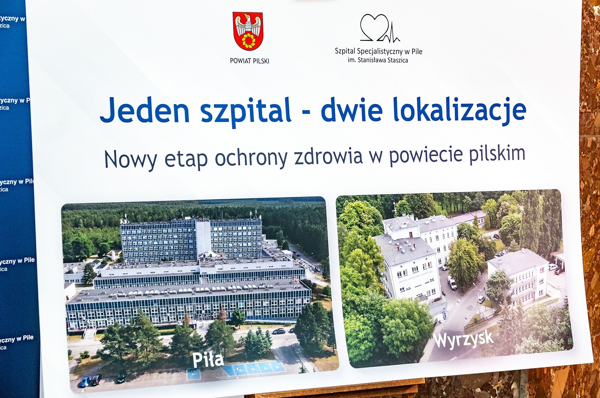 Połączenia szpitala w Pile i Wyrzysku.