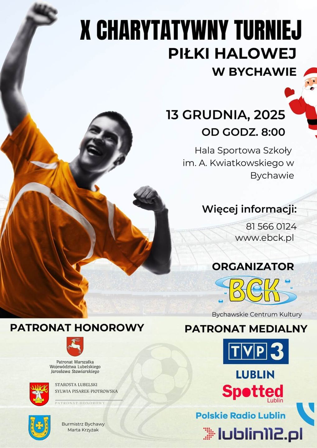 Charytatywny Turniej Piłki Halowej w Bychawie 2025