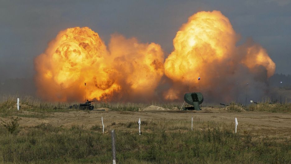 Rosyjskie wosjka na manewrach Zapad 2021