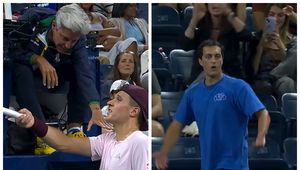 Cały stadion zaczął krzyczeć: "wyrzućcie ich". Sceny na US Open