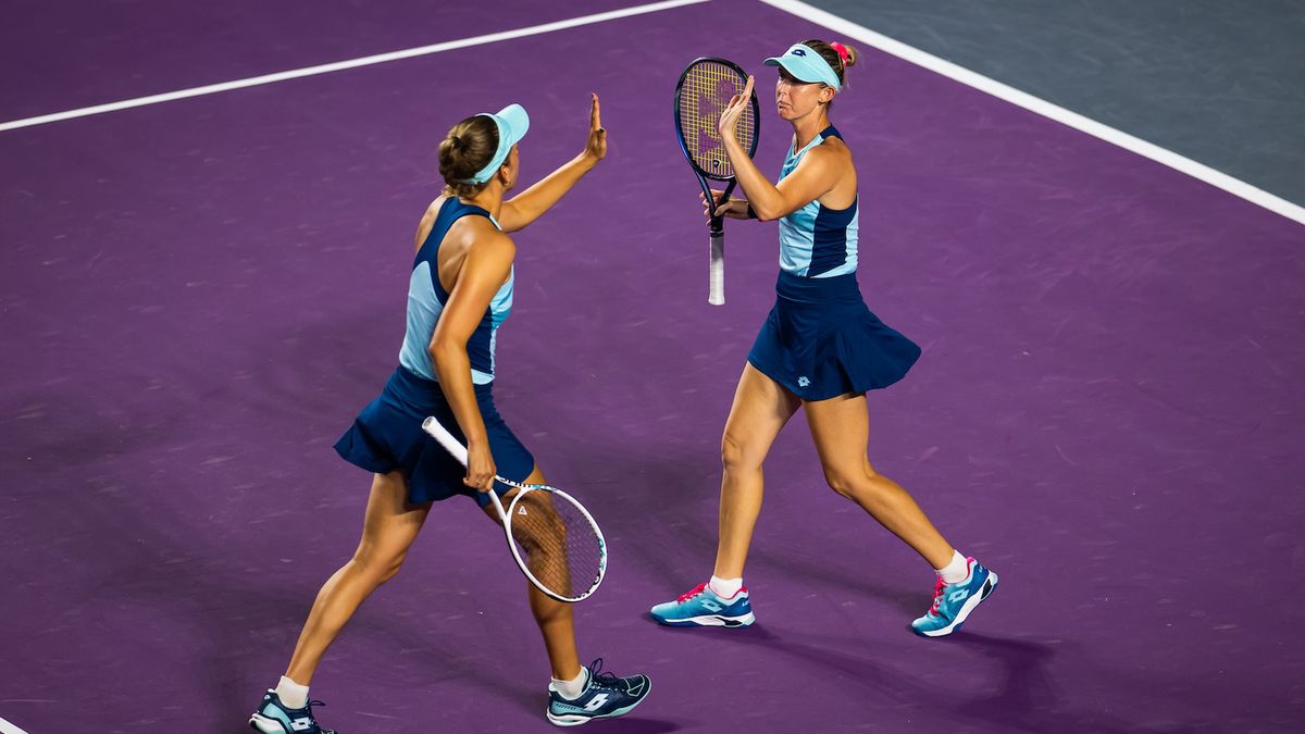 Getty Images / Robert Prange / Na zdjęciu: Storm Hunter i Elise Mertens