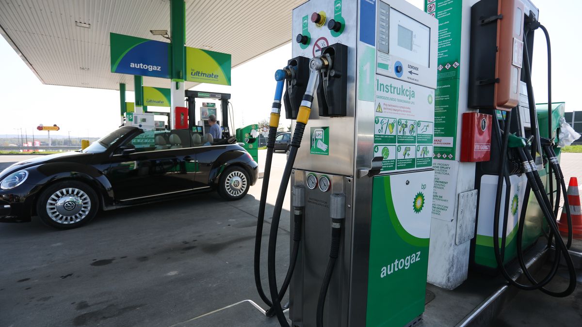 Economy In Krakow, Poland
A fuel pump is seen at the BP gas station in Krakow, Poland on April 22, 2023. (Photo by Jakub Porzycki/NurPhoto via Getty Images)
NurPhoto
british, company, fuel, fueling, oil, petrol, bp gas station, april 22, jakub porzyckinurphoto