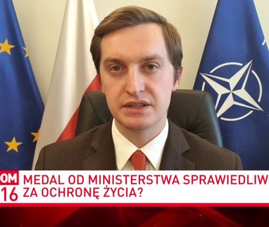 Zuzanna Wiewiórka słusznie dostała medal - uważa wiceminister sprawiedliwości Sebastian Kaleta